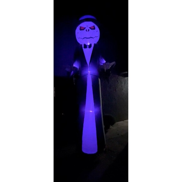 RARE Gemmy Halloween Airblown Inflatable Short Circuit Reaper Colossal 16' Tall - Picture 1 of 14